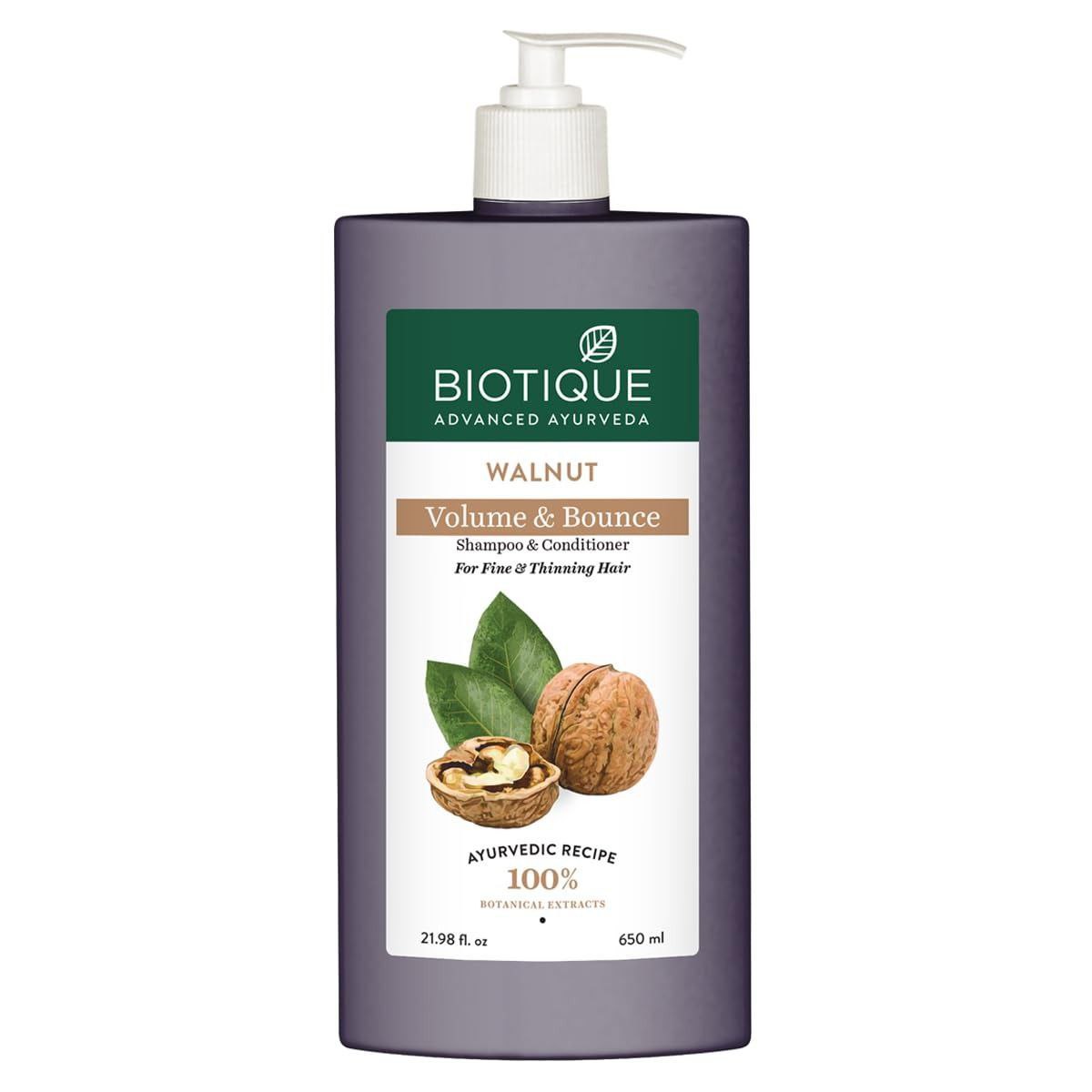 Biotique Bio Walnut Volume And Bounce Shampoo And Conditioner 292 – Best Pr