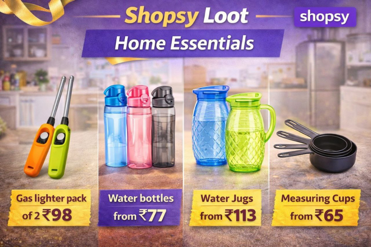 Loot Daily Use Essentials Starting At Just 65measuring Cups From 65water Bo