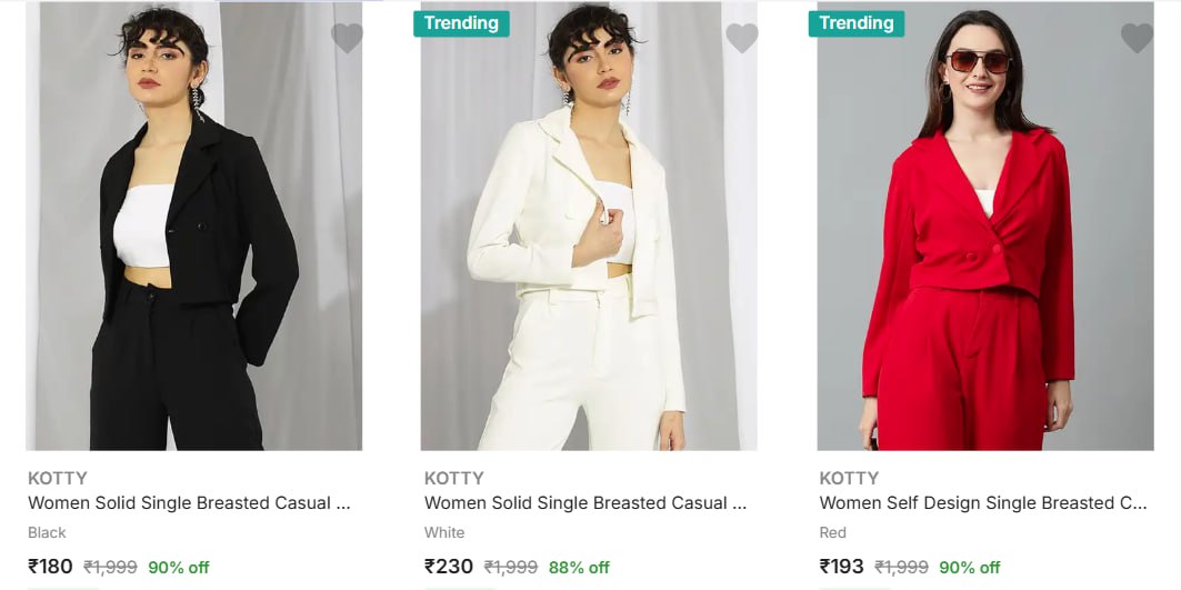 On Kotty Women S Blazer – Best Price in India