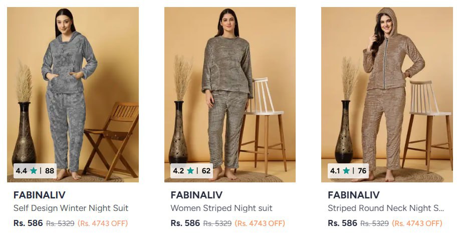 Myntra Fabinaliv 87 Offcg Home 87 Offchhavi India 80 Offsej By Nisha 80 Off