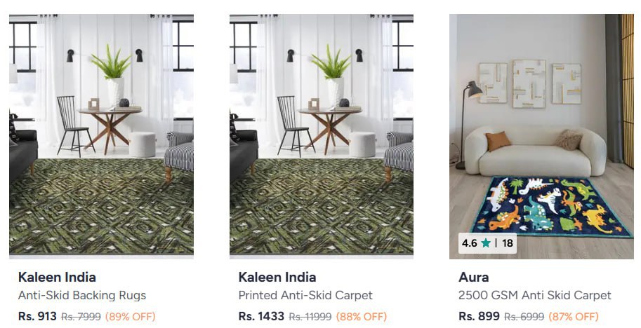 Myntra Carpets 89 Offethnic Motifs Carpets 80 Offabstract Carpets 85 – Best