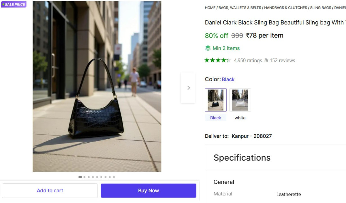 White Sling Bag Rs 78 More Deals Click Here Must Read – Best Price in India
