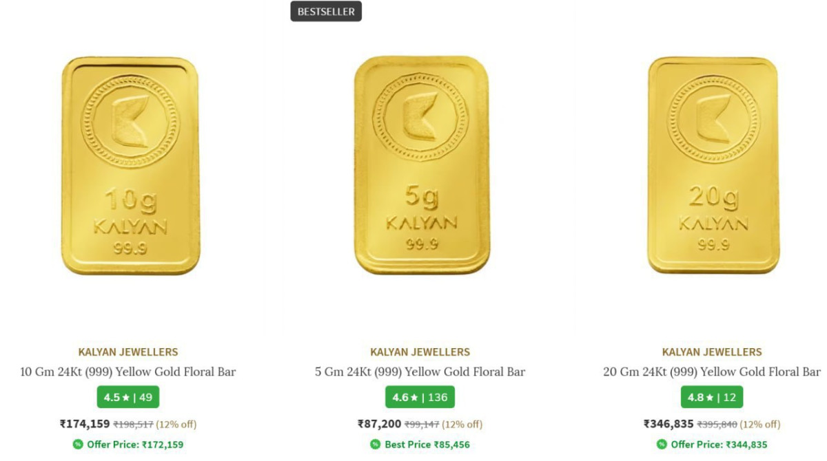 Ajio Kalyan Gold Coins5gm More Flat 1500 With Sbi Axis Cashback Cards 5 Cb1