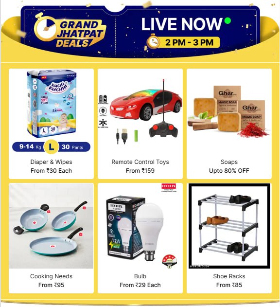 Grand Jhatpat Deals – Best Price in India