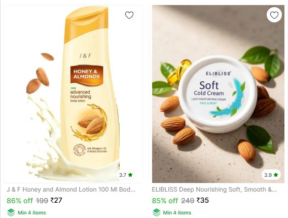 Almond Lotion 100 Ml 27cold Cream For All Skin Type (50 G) 35 – Best Price 