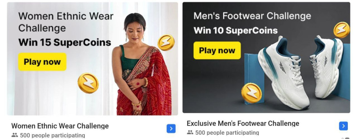 Flipkart 2 New Supercoins Challenges Win 25 Coinslink - Open Link In App Co