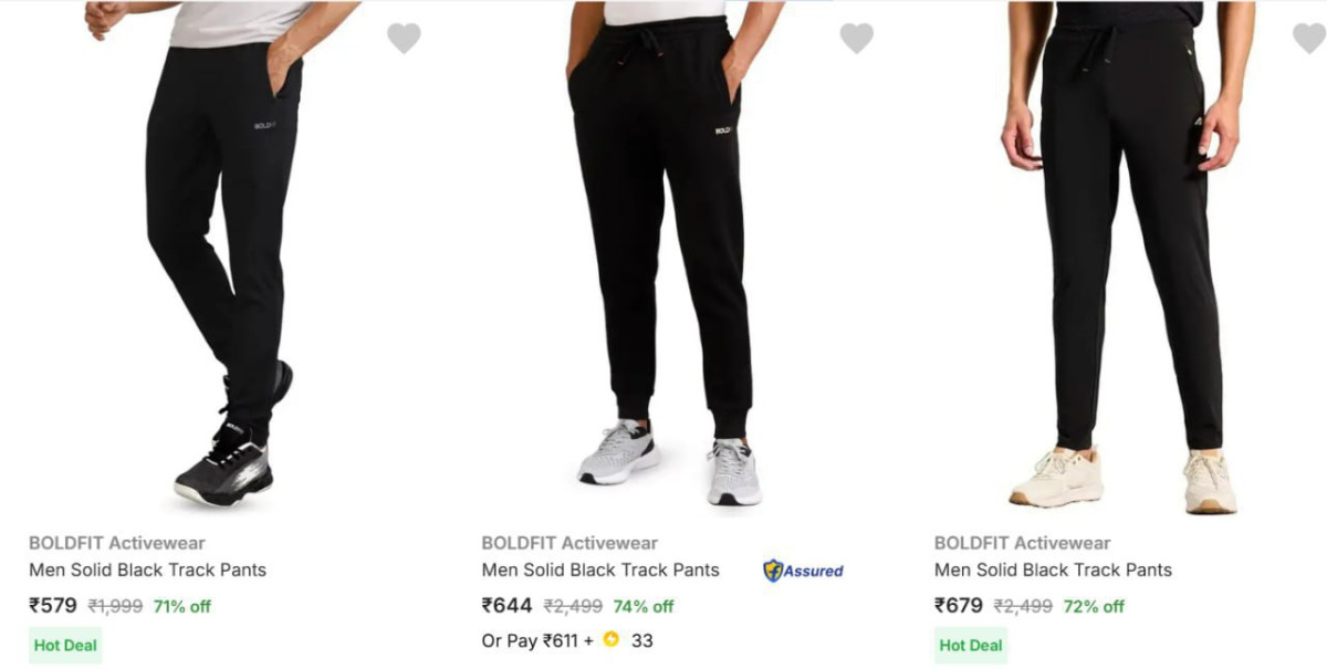 On Boldfit Trackpant – Best Price in India