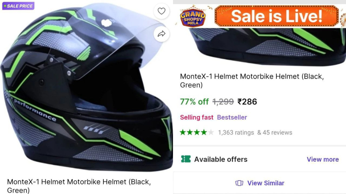 Helmet 286 – Best Price in India
