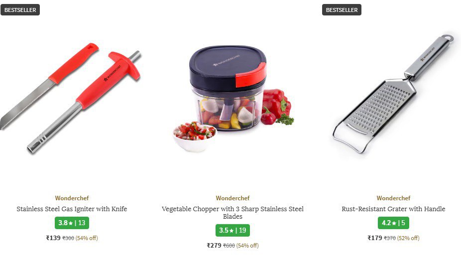 Ajio 60 On Kitchen Tools And Essentials Starting Just 199 Link – Best Price