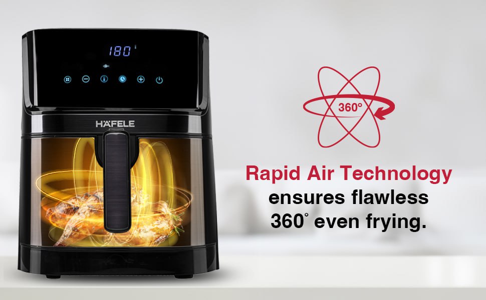 Hafele Noil 6 3l Digital Air Fryer 9240 Apply 500 Coupon 750 With Hdfc Cc N