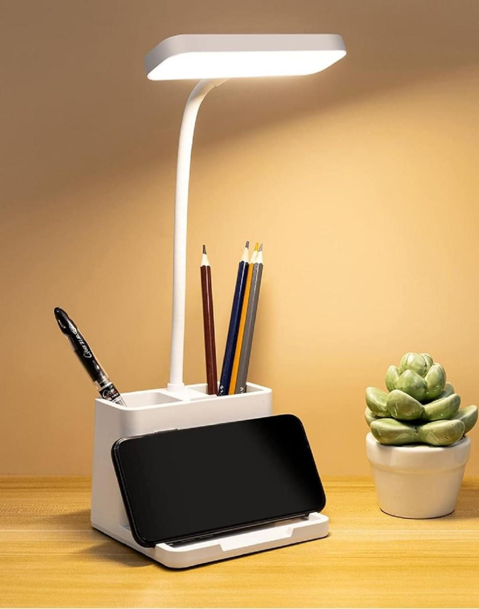 Flyngo Plastic 3 Color Mode Led Study Table Desk Lamp 385 – Best Price in I
