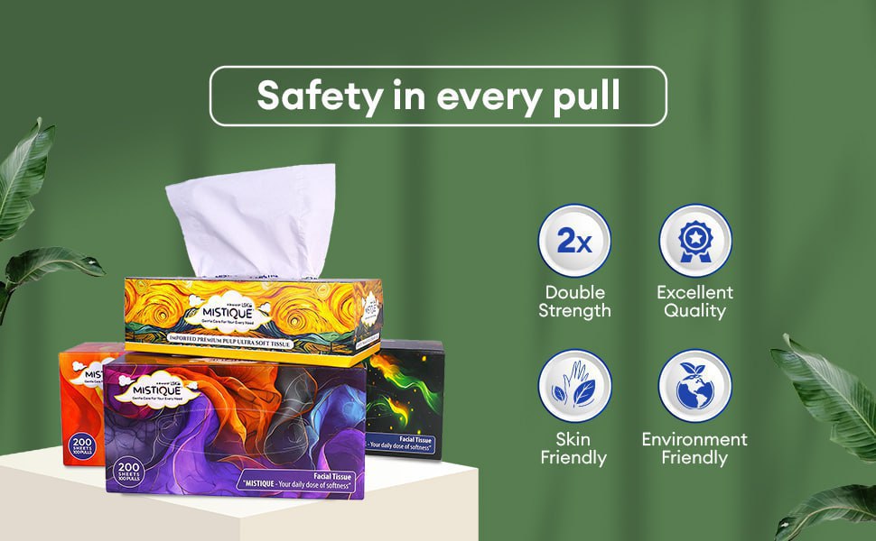 Facial Tissue Box 600 Pulls 100 Pulls X 6 Boxes 360 Apply 25 Coupon Tissue 