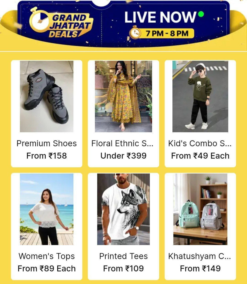 Shopsy Jhatpat Deals – Best Price in India