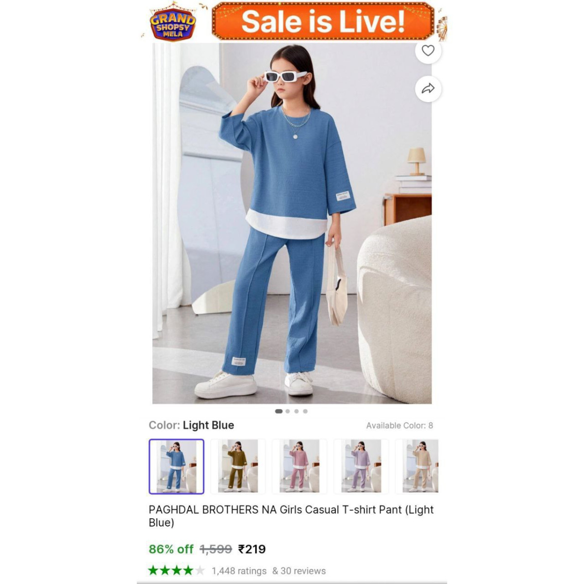 Top And Bottom Set 219 – Best Price in India