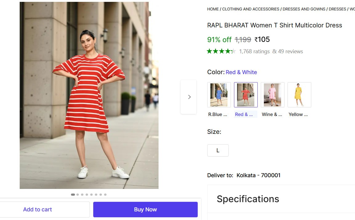 Women S Dress 105 More Deals Click Here Must Read – Best Price in India