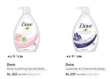 Myntra 66 On Hair Care Dove Tresemme Loral Paris Pantene Head Shoulders Cli
