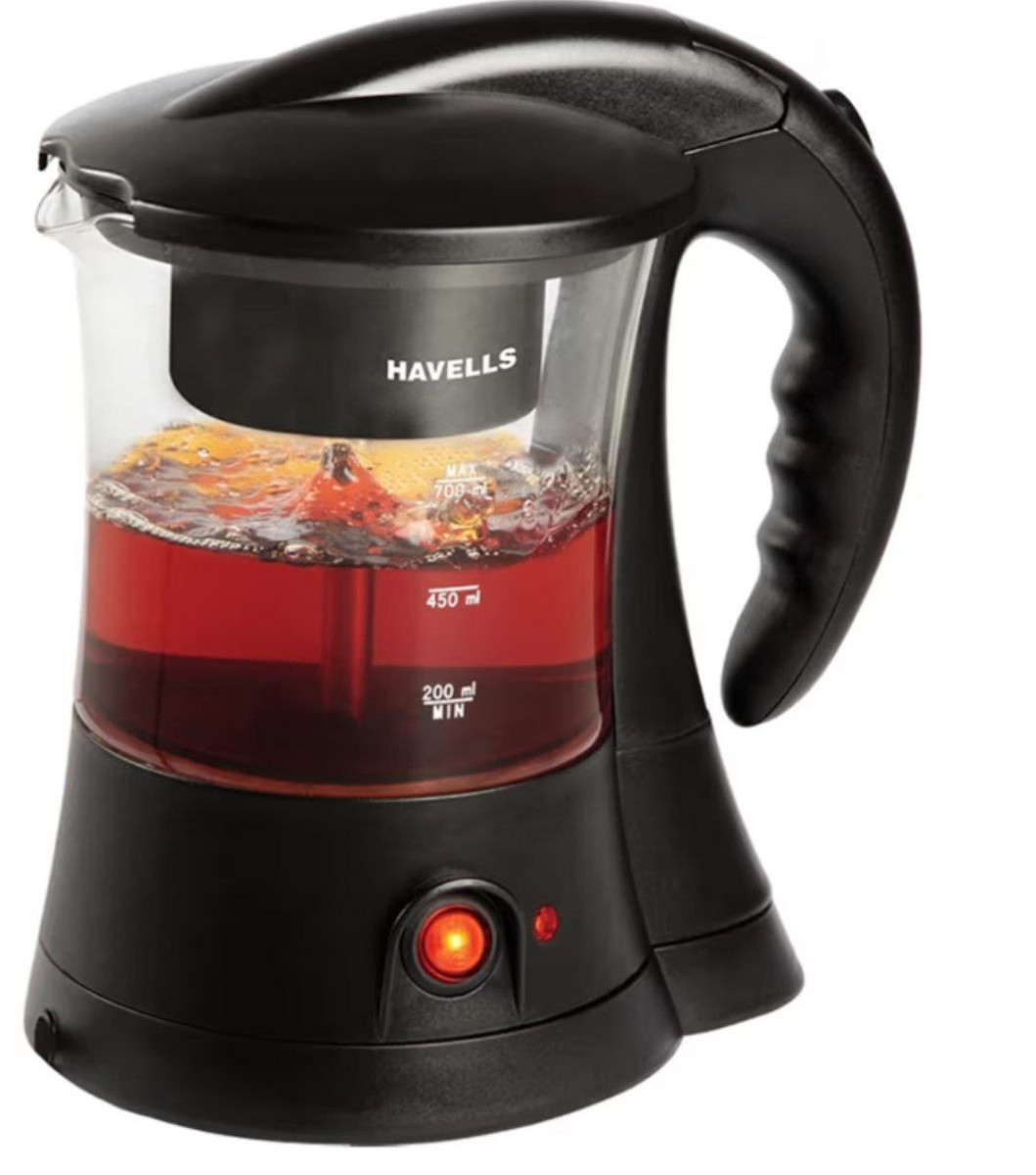 Havells Crystal Tea-coffee Maker Glass With Filter Basket At Rs 1099 – Best