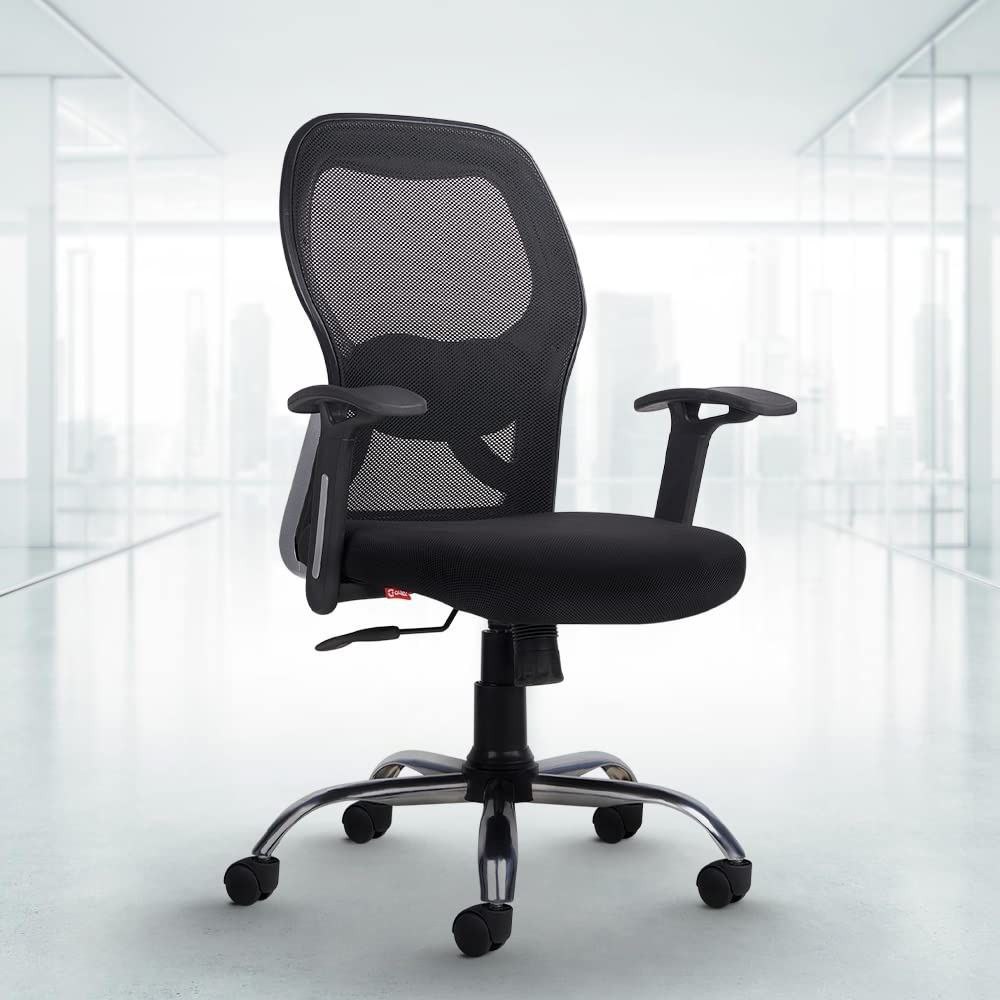 Cellbell Tauras Lite C100 Mesh Mid Back Office Chair 4 698 – Best Price in 