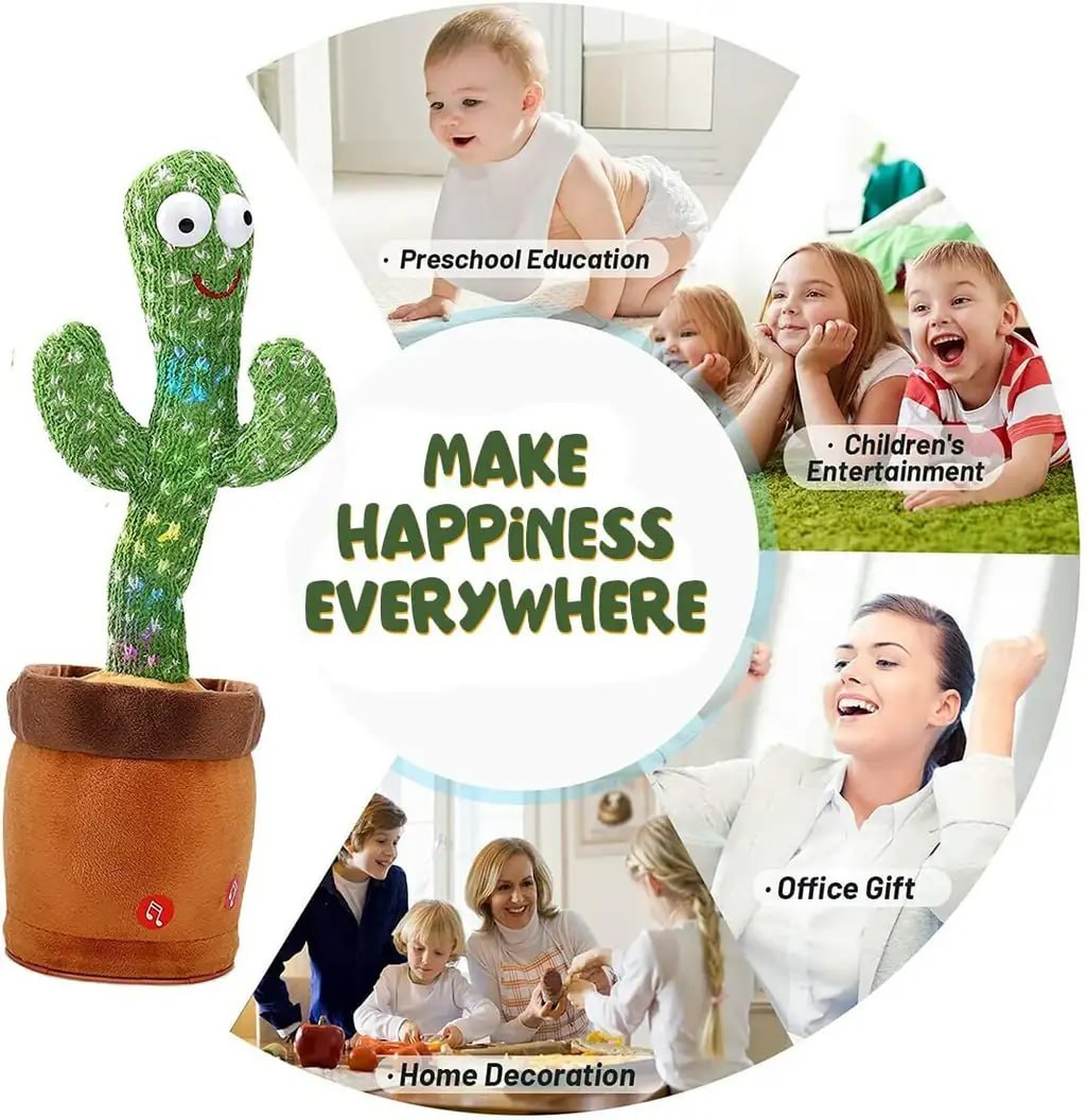 Dancing Talking Cactus Toy For Kids 225 – Best Price in India