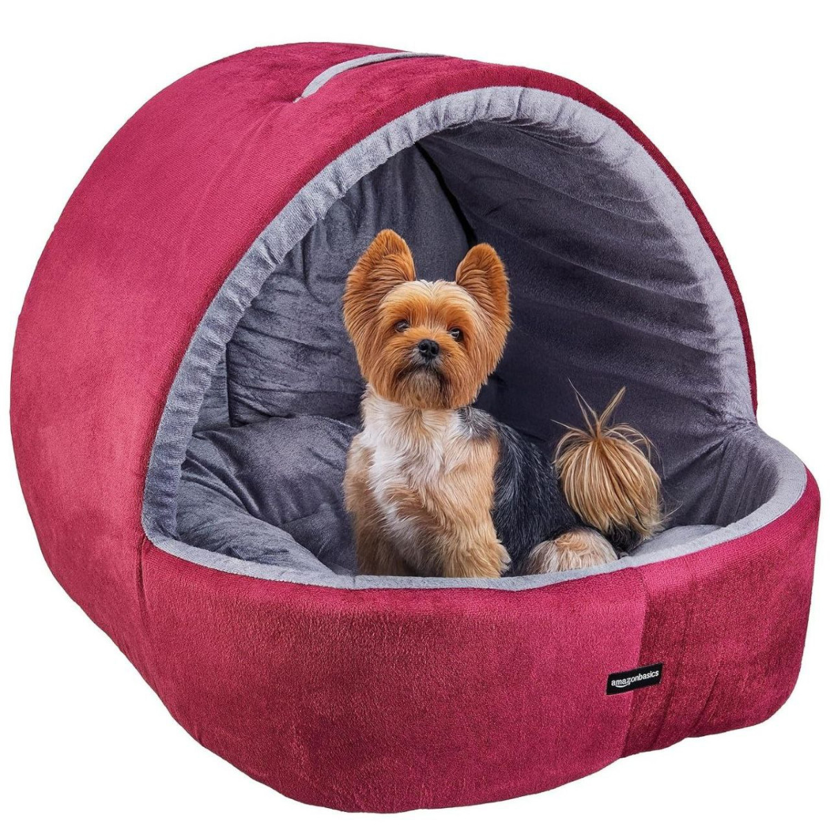 Amazon Basics Memory Foam Premium Small Size Dog And Cat Cave Pet Bed 581 –