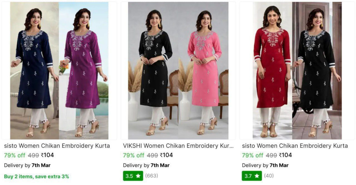 Faast Women S Kurtas – Best Price in India
