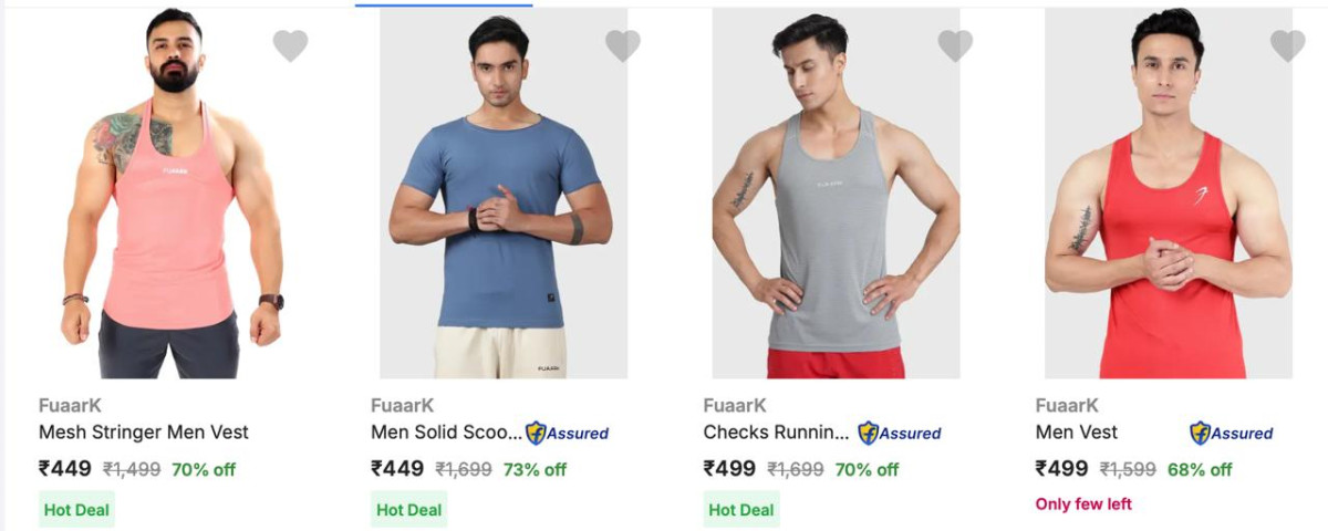 Fuaark Gym Clothing From Rs 449 - – Best Price in India