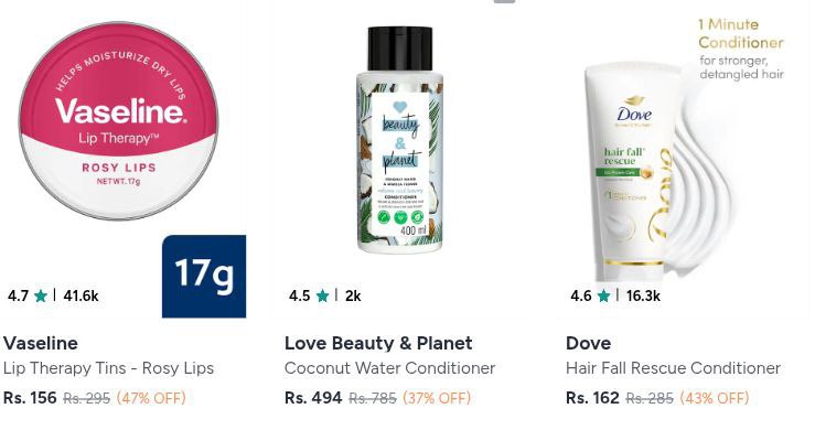 Myntra Mega Beauty Sale 60 To 80 Shampoo Perfumes Facewashes Make-up More A