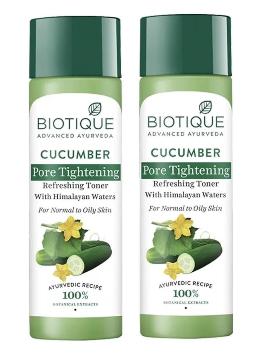 Biotique Cucumber Pore Tightening Toner 120ml (pack Of 2) 218 – Best Price 
