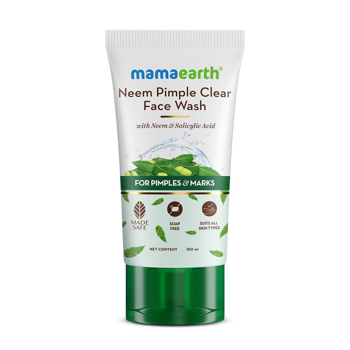 Mamaearth Neem Pimple Clear Face Wash With Neem Salicylic Acid 150 Ml – Bes