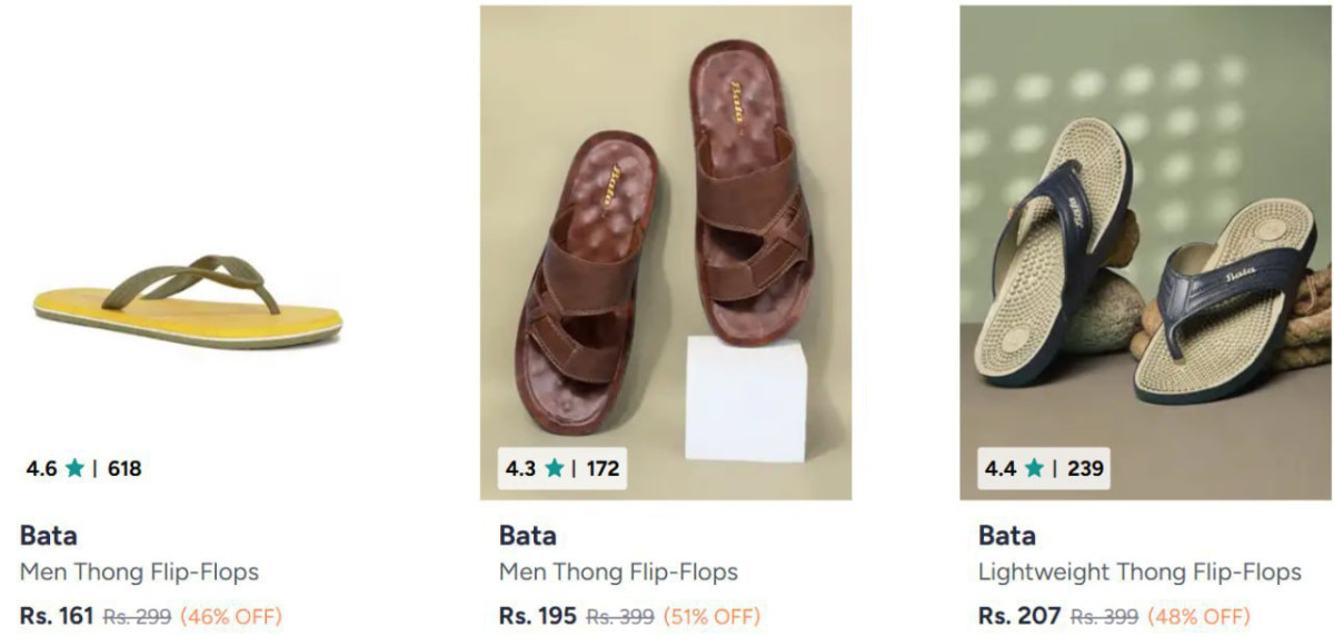 Myntra 84 On Bata Footwear Men Women – Best Price in India