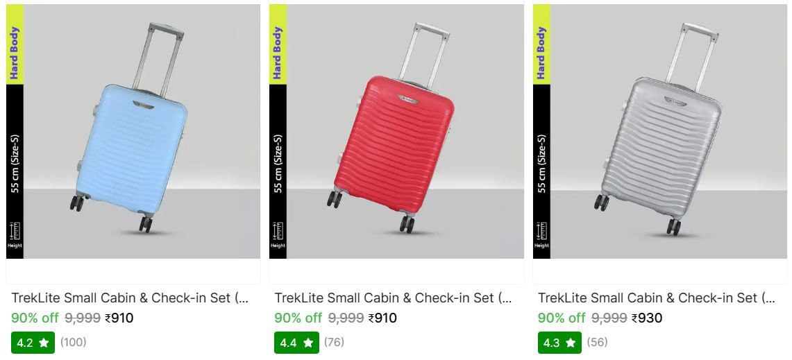 Wheel Trolley Bag 9101 950 Masterlink – Best Price in India