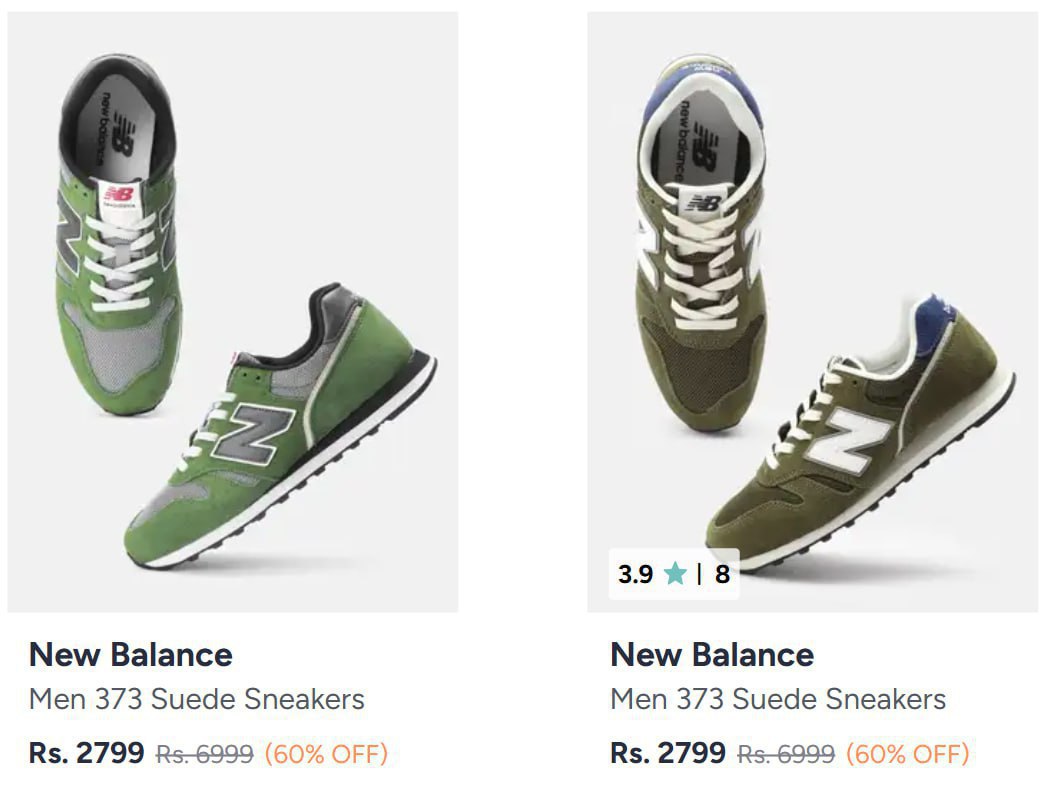 New Balance Sneaker At 2799 – Best Price in India