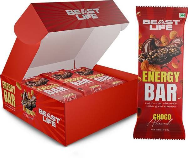 Beastlife Choco Almond Energy Bar Multigrain Energy Bar 199 360 – Best Pric