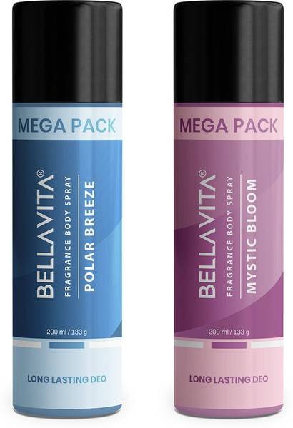 Bellavita Polar Breeze Mystic Bloom Deodorant Combo 2x200m 199 598 – Best P