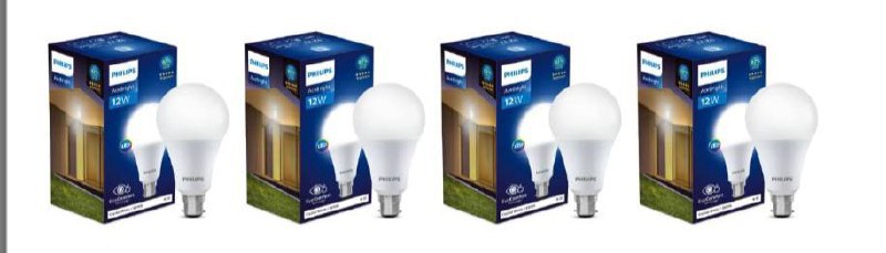 Philips - 12w Led Bulb - (pack Of 8 ) 599 Reg 899 – Best Price in India