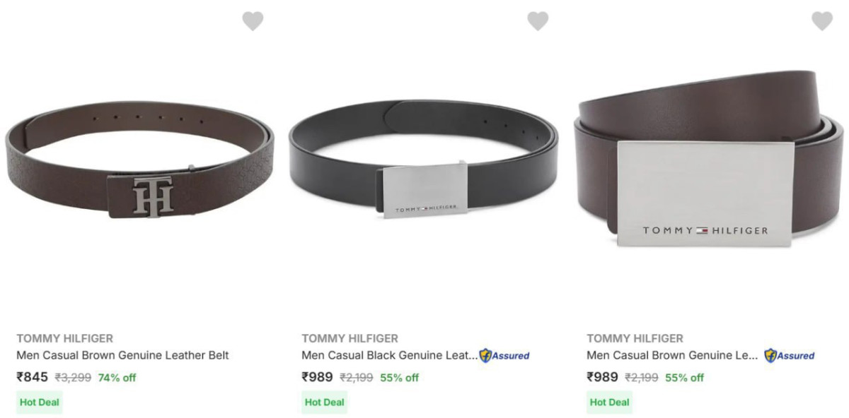 On Top Branded Belts Tommy Hilfiger Louis Philippe Spykar Van Heusen Woodla
