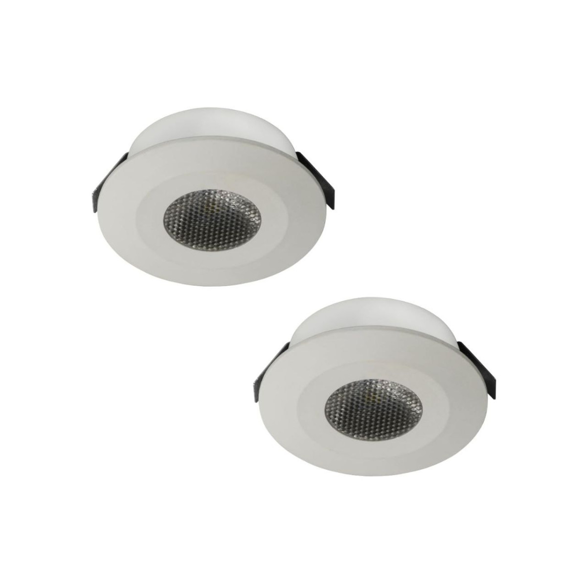 Panasonic 2 Watt Led Spotlight 2w Led Cutout - 35mm (warm White - Pack Of-2