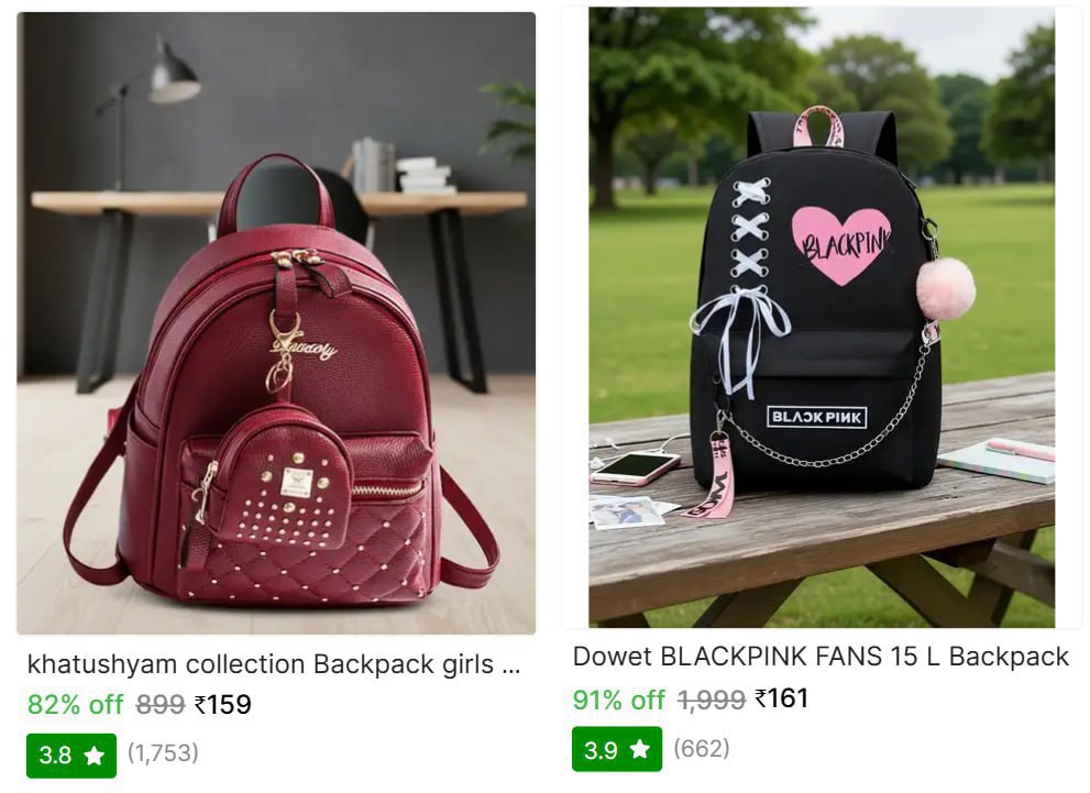 Women Stylish Backpack 161 159 – Best Price in India