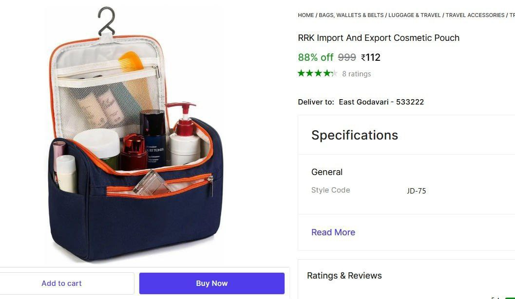Cosmetic Pouch 112 – Best Price in India