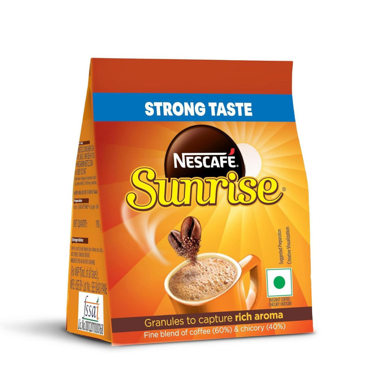 Sunrise Instant Coffee Powder 190gm375 – Best Price in India