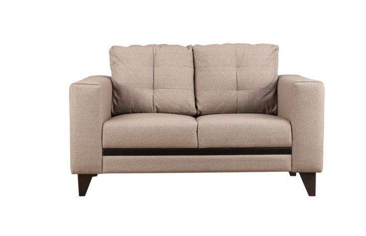 Hometown Garcia Fabric Two Seater Sofa In Brown Colour13 570 Reg 24 499appl