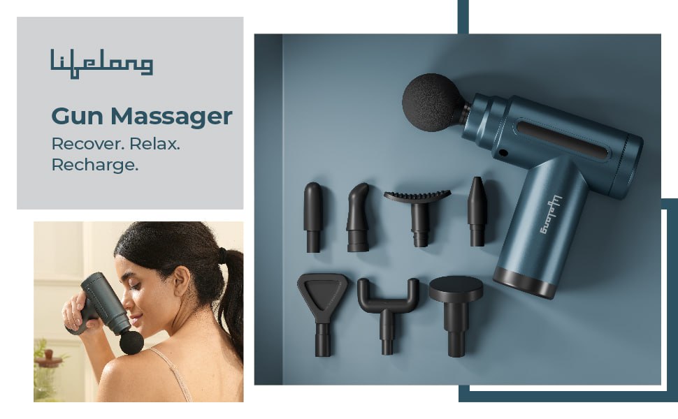 Lifelong Gun Massager For Pain Relief 691apply 12 Coupon – Best Price in In