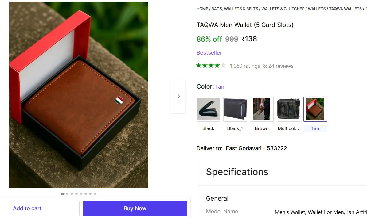 Men S Wallet (5 Card Slots) 138 – Best Price in India