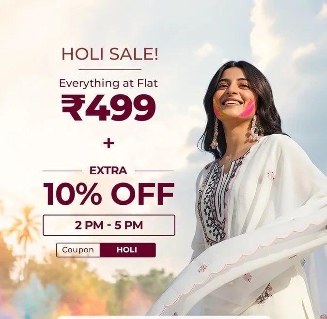 Aramya Loot Everything At 499 - Hurry 10 Minutes Left – Best Price in India