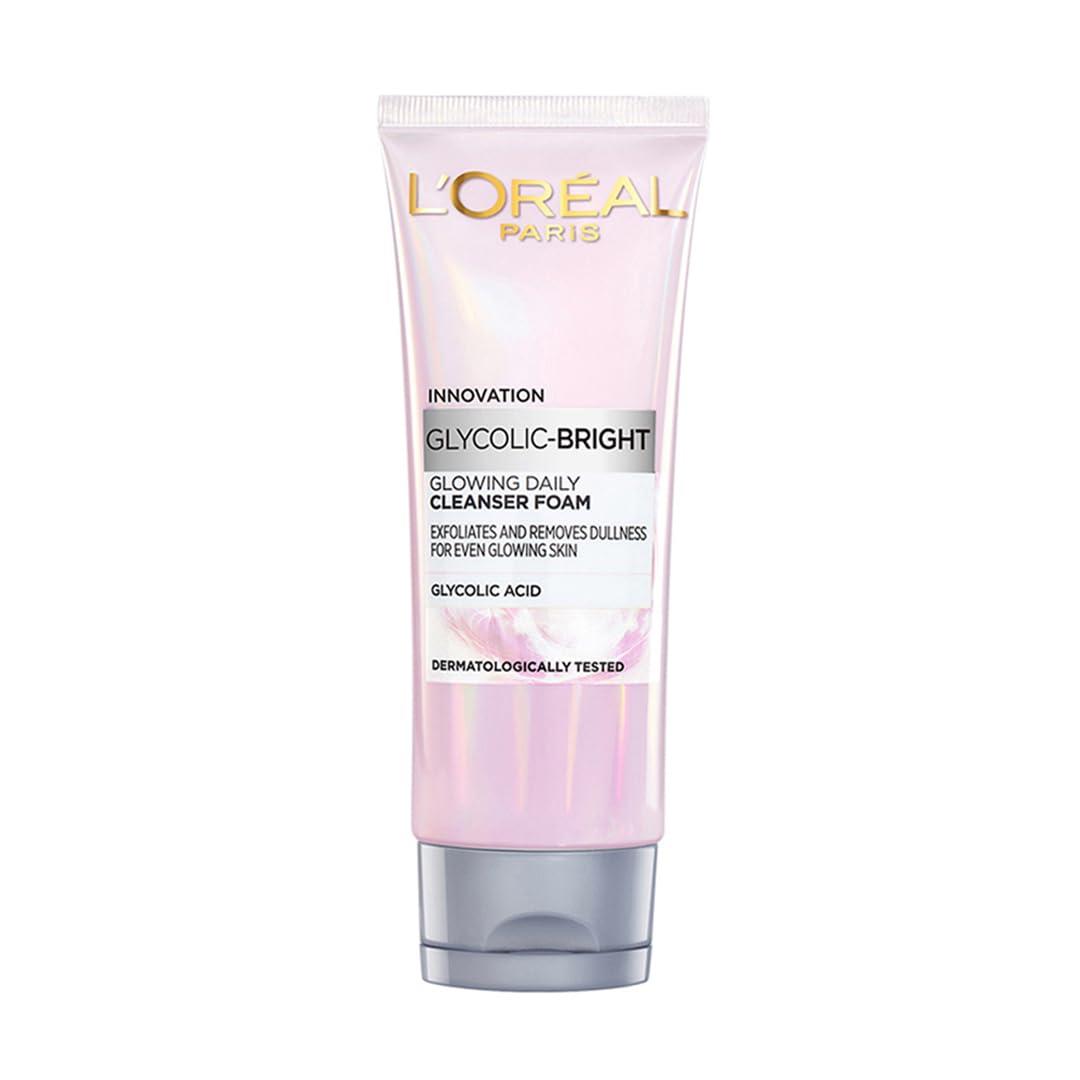 L Oreal Paris Glycolic Bright Daily Foaming Face Cleanser 100ml 192 – Best 