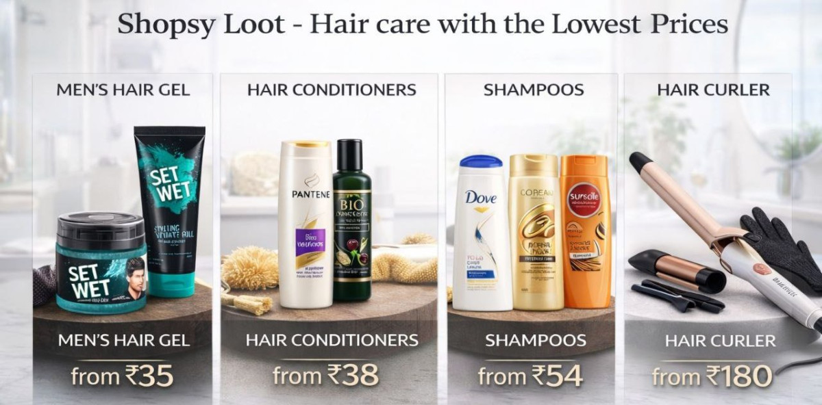 Shopsy Loot Hair Care Deals Men S Hair Gel From 35 Hair Conditioners From 3
