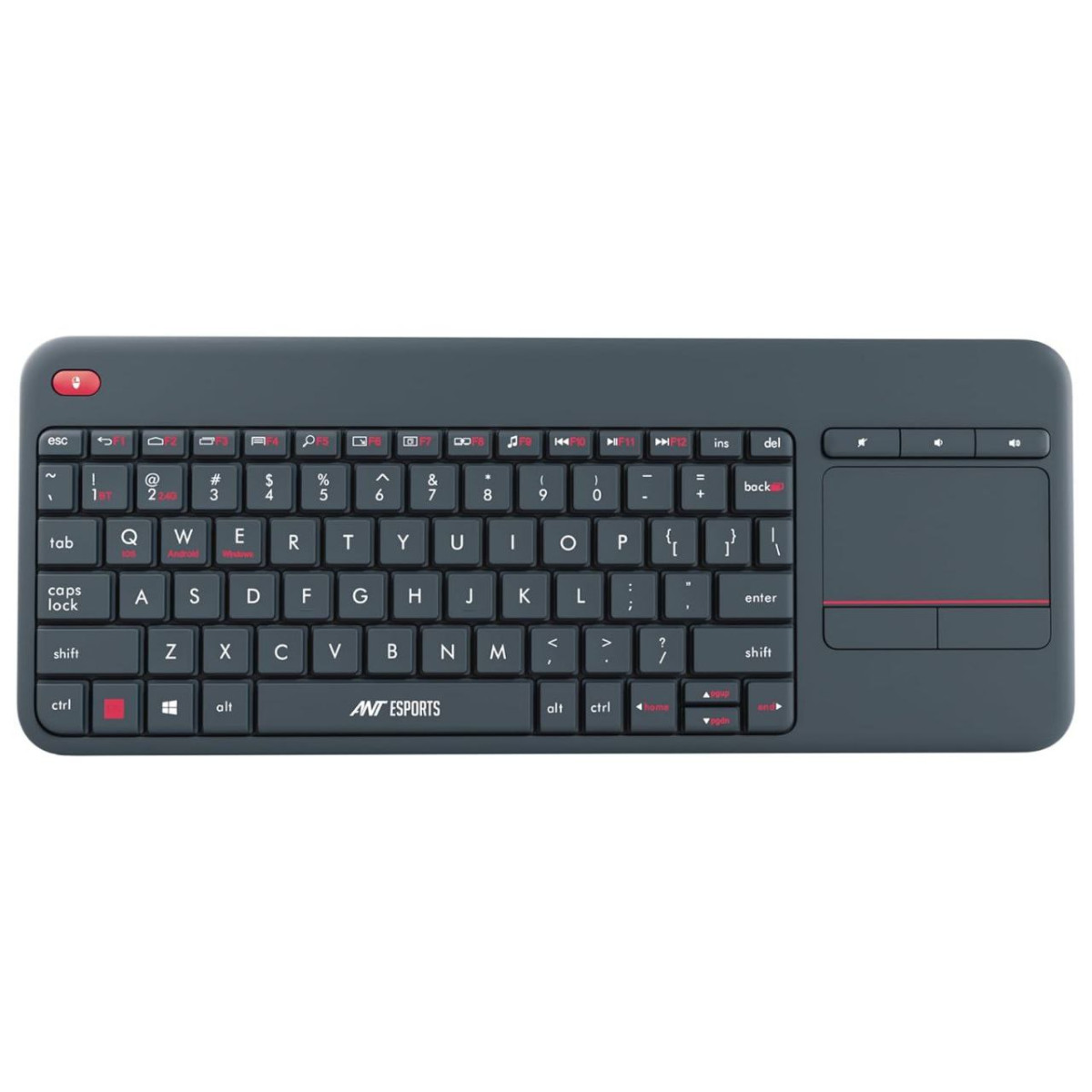 Ant Esports 2in1 Wireless Bluetooth Keyboard With Built In Touchpad – Best 
