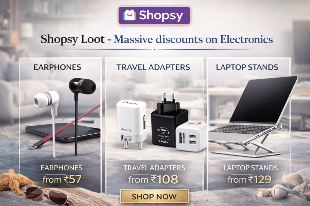 Shopsy Loot Massive Discounts On Electronics Earphones From 57 - Travel Ada