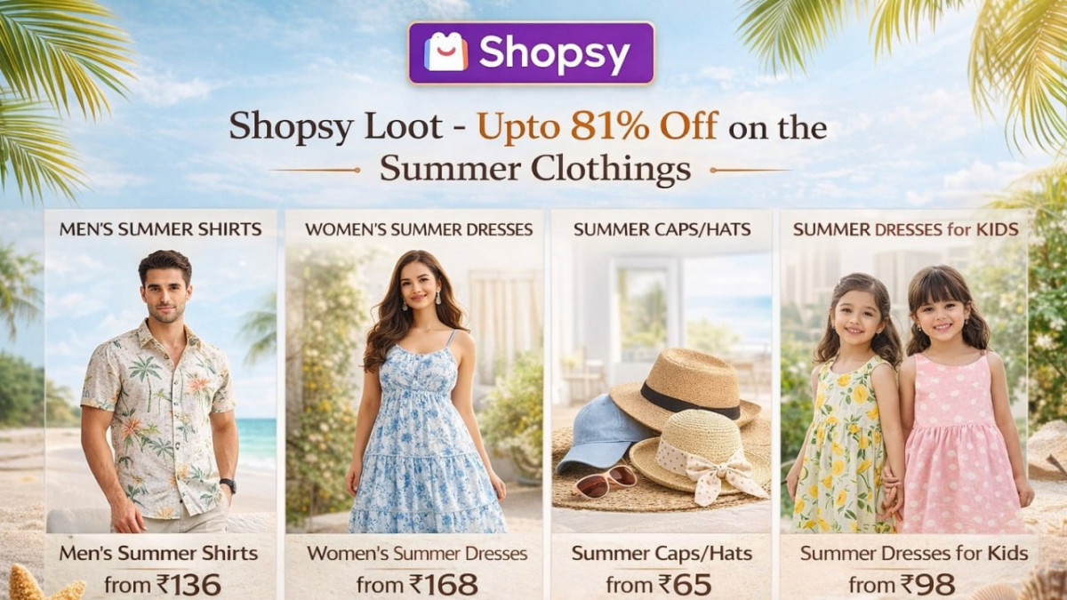Shopsy Loot Deals Summer Caps Hats From 65 - Summer Dresses For Kids From 9