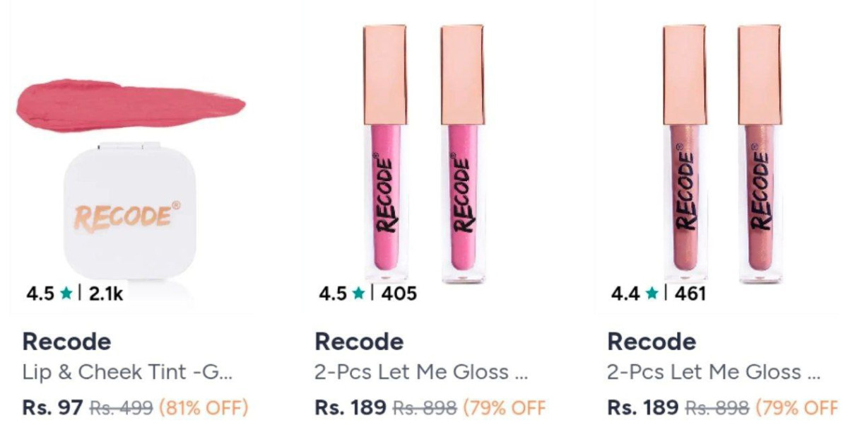 Recode Beauty Products – Best Price in India